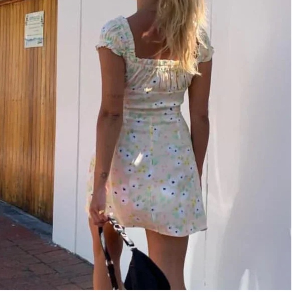 With Jéan Isabell Dress in Pansé Rosa print - Size XS - Picture 16 of 16